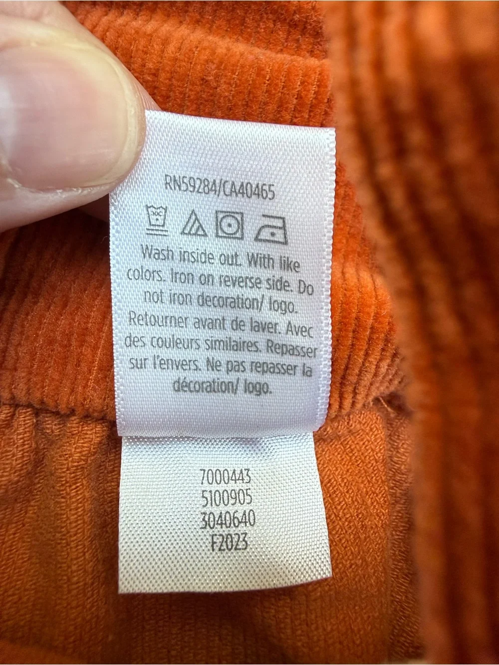 Gymboree Rust Orange Fox Applique Corduroy Dress Sz 6